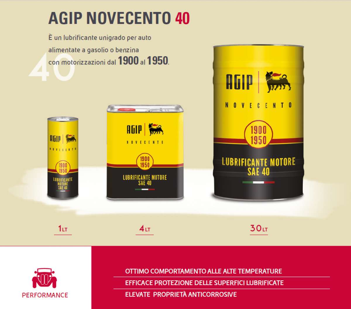 Agip Novecento SAE 40 1900-1950 - immagine 2