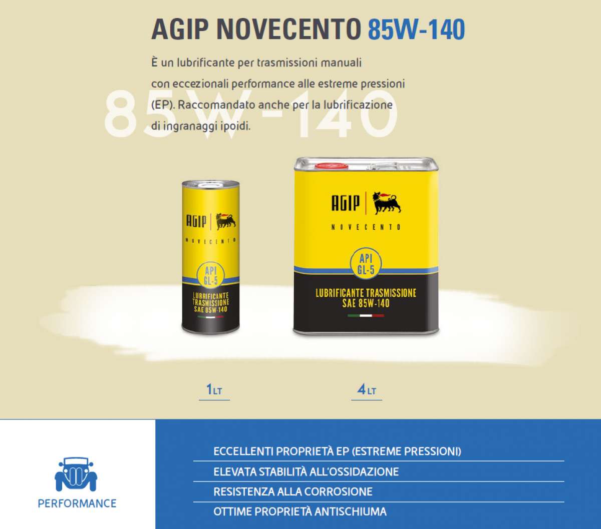 Agip Novecento SAE 85W-140 - immagine 2